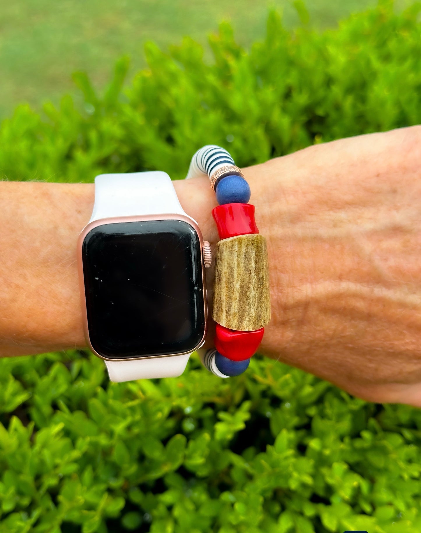 Patriotic Antler Bracelet